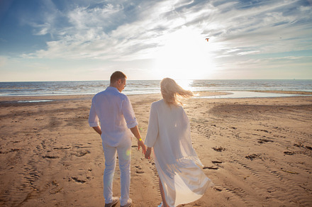 Love romance on the beach containing love, together, and family, a Person Photo by LiaKoltyrina