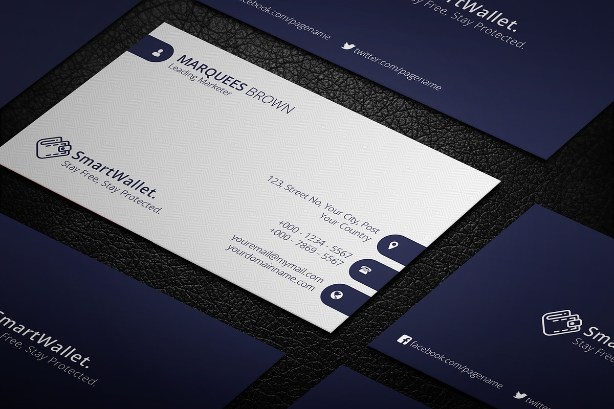 Wallet Business Card, a Business Card Template by Divergent Studio (Photo 1 of 4)