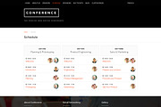 Conference - WordPress Theme, a WordPress Template by WPlook WordPress Themes (Thumbnail 2 of 4)