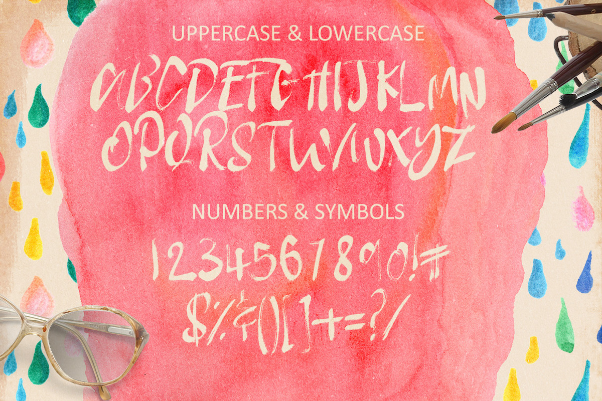 Favoured Font preview 2