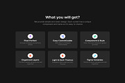 Lumzy AI SEO Content Marketing UI, an UI Kit Template by Creative Perspective (Thumbnail 5 of 7)