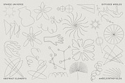 SPARSE UNIVERSE Abstract Elements, an Object Graphic by angelainthefields (Thumbnail 7 of 13)