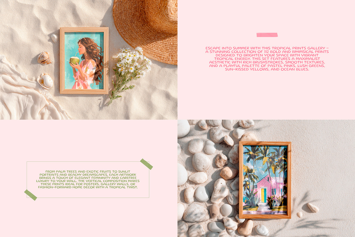 112 Tropical Prints Gallery, a Background Graphic by Feelsoul (Photo 8 of 14)