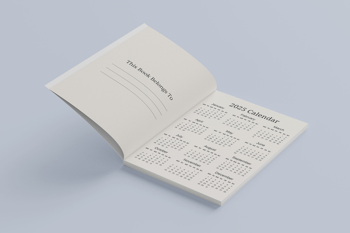 2025 Girl Boss Planner, a Print Template by Book2bees (Photo 2 of 4)