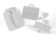 Father's Day Work Mockup, an Advertising Mockup by Qaleb Studio (Thumbnail 2 of 2)