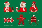 66 Christmas Design Elements, a Food Illustration by monkik (Thumbnail 11 of 16)