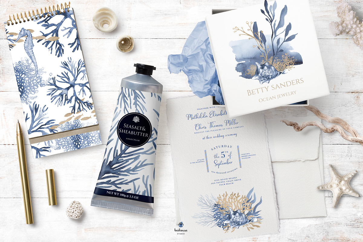 Ocean Memories Underwater Collection, an Animal Illustration by beehouse studio (Photo 10 of 12)