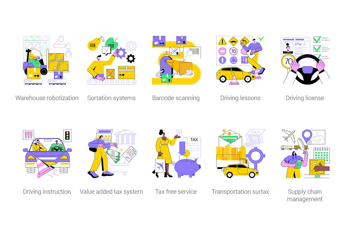170 Building and transportation set, a Templates & Theme by Visual Generation (Photo 10 of 19)