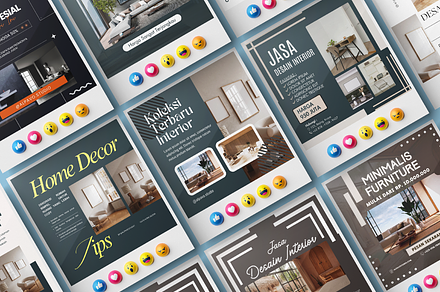 Instagram Template Desain Interior