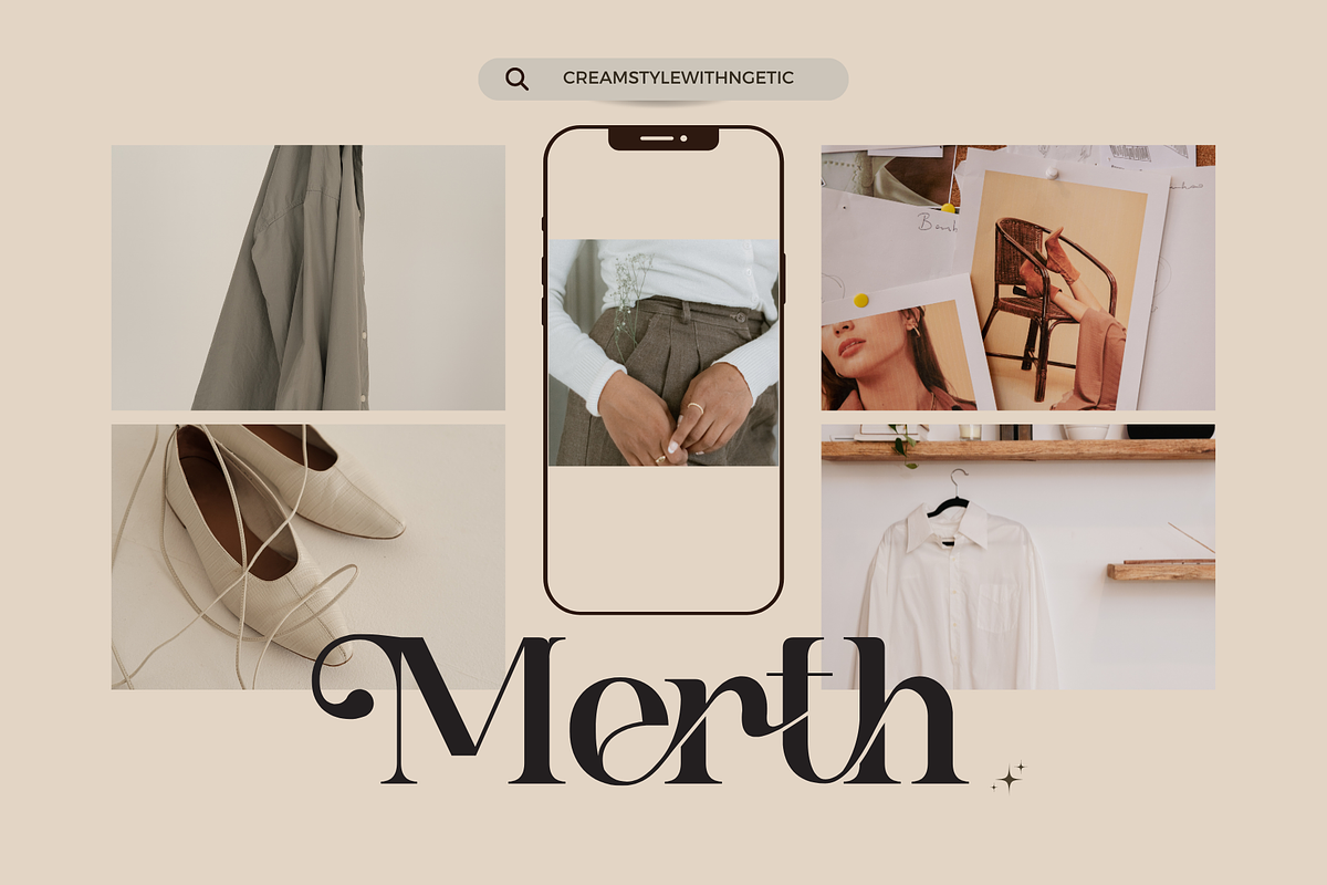 Ngetic Modern - Branding Logo Font, a Serif Font by Nirmana Visual (Photo 8 of 10)