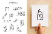 Kids’s Line Doodles, an Illustration by ElenaPlatovaArt (Thumbnail 5 of 9)