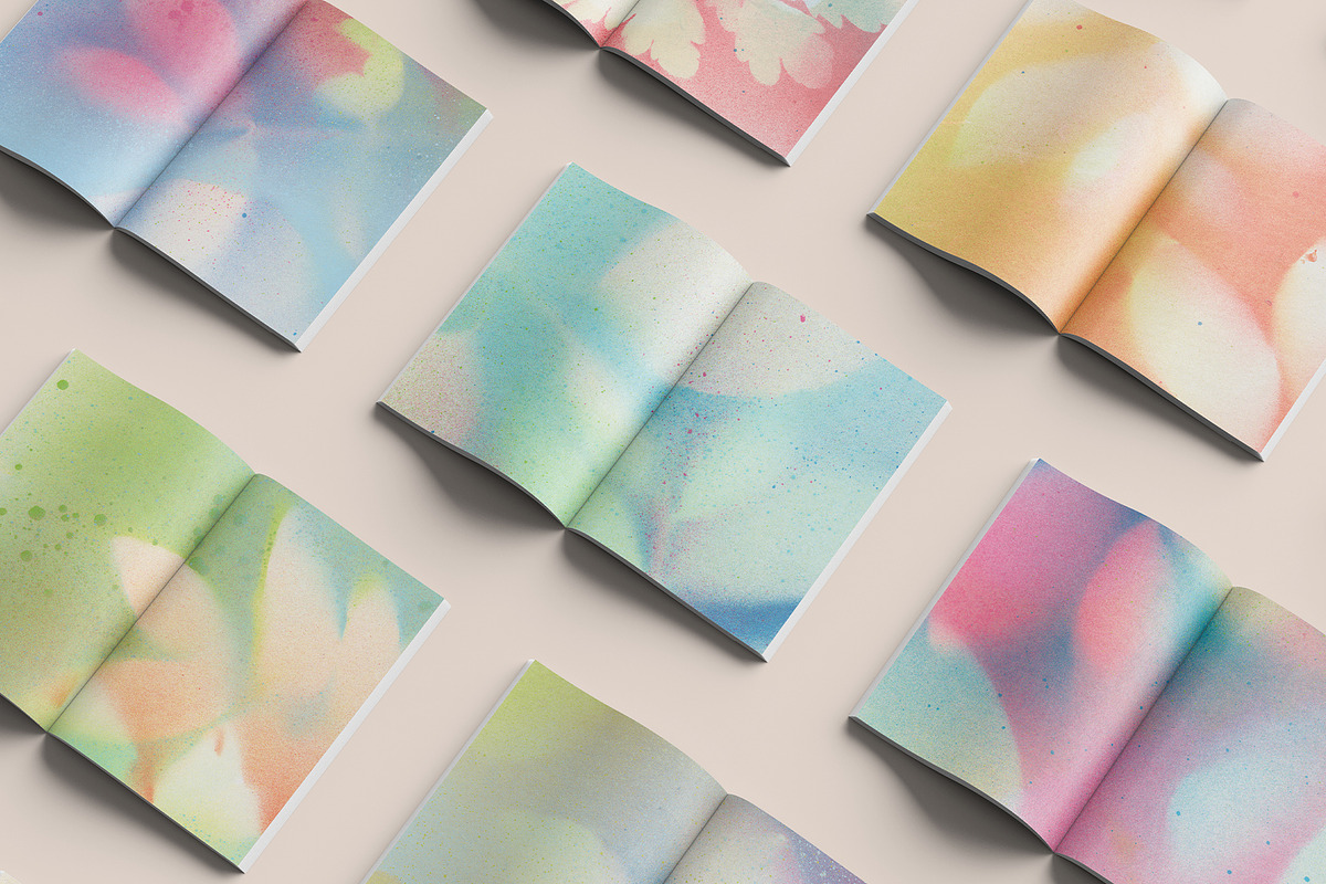 Botanical Gradient Textures, a Texture Graphic by nkate (Photo 3 of 8)