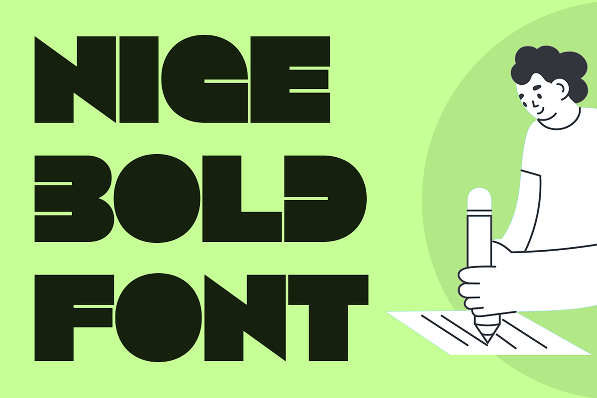 Nobu - Bold Block Display Logo Font, a Sans Serif Font by Pekotype (Photo 7 of 15)