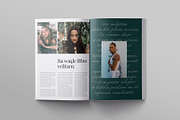 Lifestyle Magazine Template, a Magazine Template by ElvinPrint (Thumbnail 4 of 8)