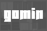 Gomin font family, a Blackletter Font by vlad.berla (Thumbnail 2 of 7)
