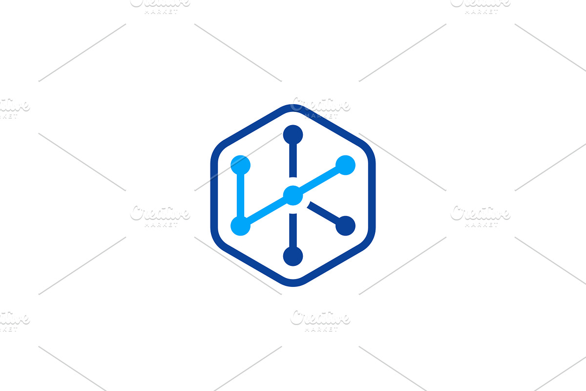 Check Letter K Technology Logo, a Branding & Logo Template by onripusindo