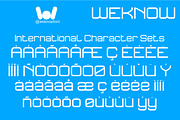Forever Font, a Sans Serif Font by weknow (Thumbnail 9 of 9)