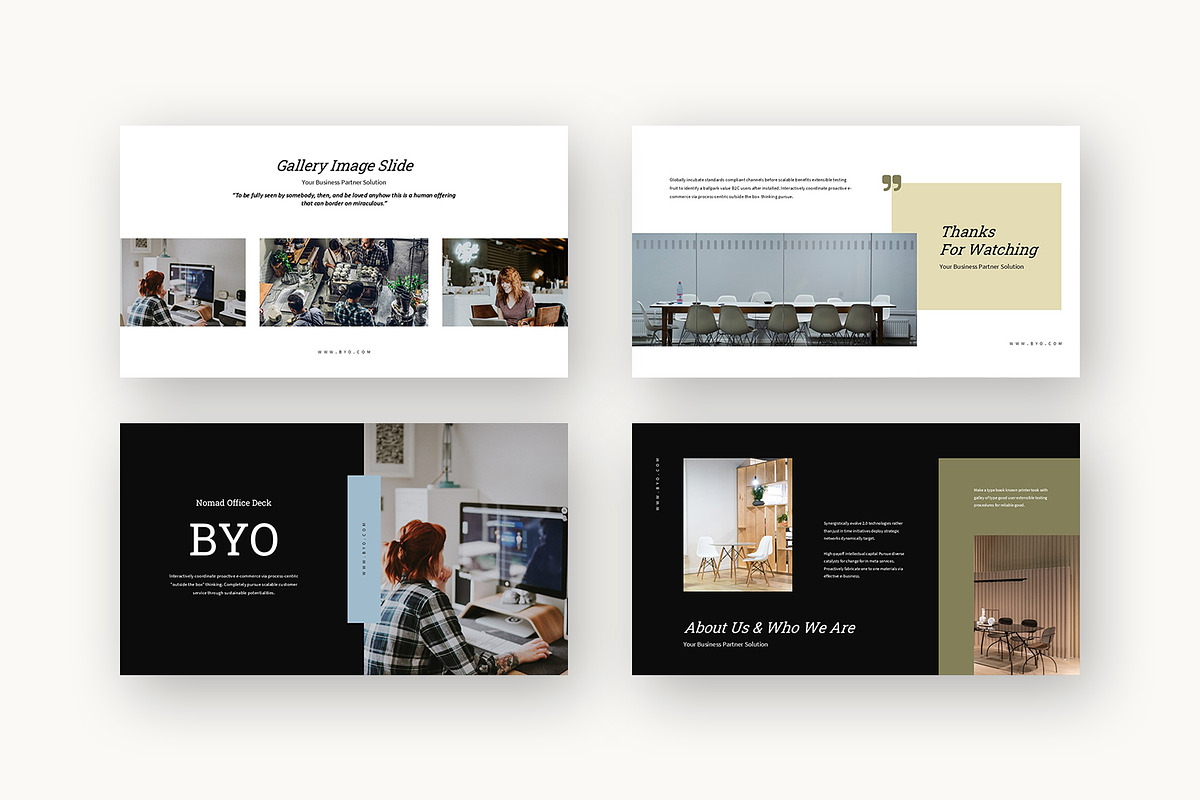 Byo : Nomad Office Keynote preview 8