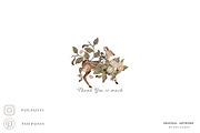 Watercolor Dark Forest Nursery Set, an Animal Illustration by Pati Paints (Thumbnail 13 of 13)