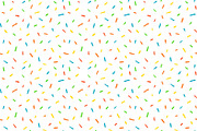 Crayon Donut Seamless Pattern, a Pattern Graphic by Elena Pimukova (Thumbnail 2 of 3)