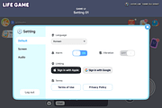 GUI - Life Game, an UI Kit Template by LAYERLAB (Thumbnail 46 of 55)