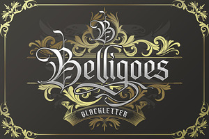 Belligoes Blackletter Font