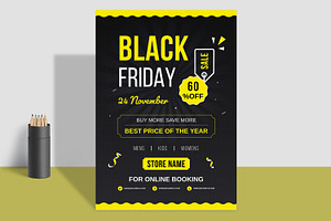Black Friday Flyer, a Flyer Template by ContestDesign