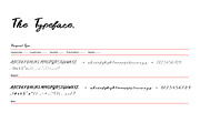Gemagus Typeface, a Script Font by singpentinkhappy (Thumbnail 3 of 8)