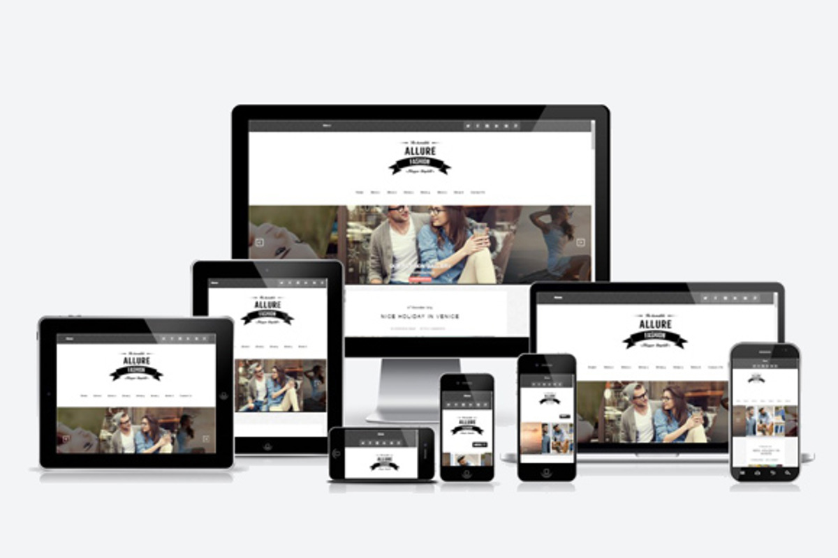 Blogger Template- Allure Responisve, a Templates & Theme by bthemez (Photo 1 of 3)