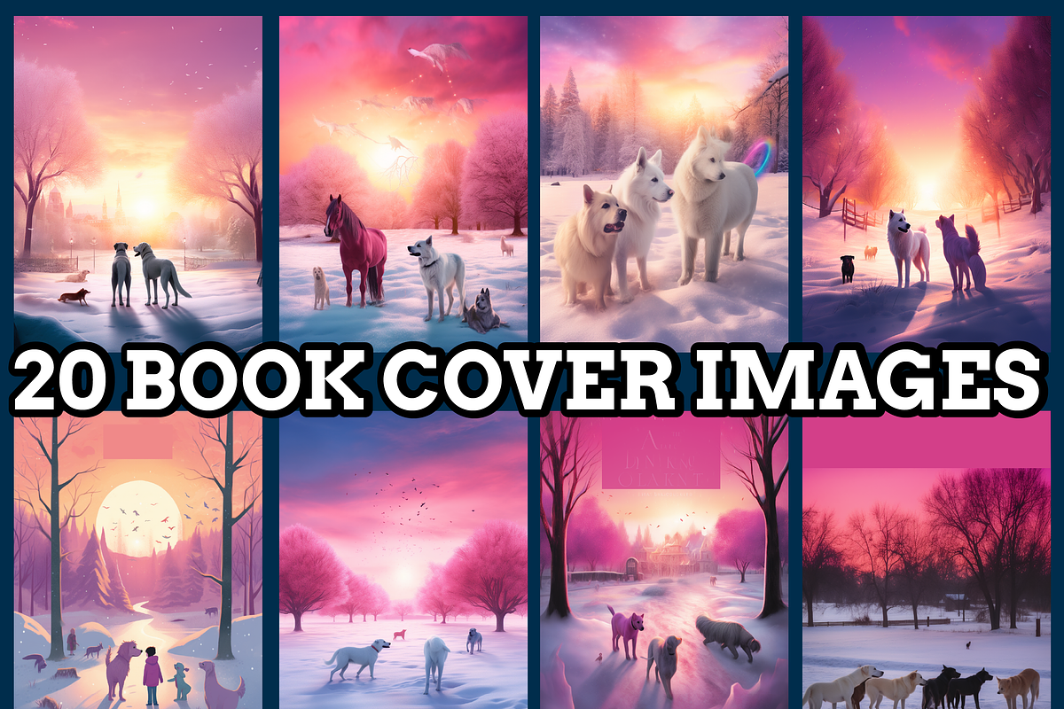 Dog Park in Winter Coloring Pages, an Animal Illustration by maggiesar (Photo 2 of 4)