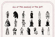 Fairytale Villains Clipart, Witch, a Person Illustration by The October Creative (Thumbnail 5 of 7)
