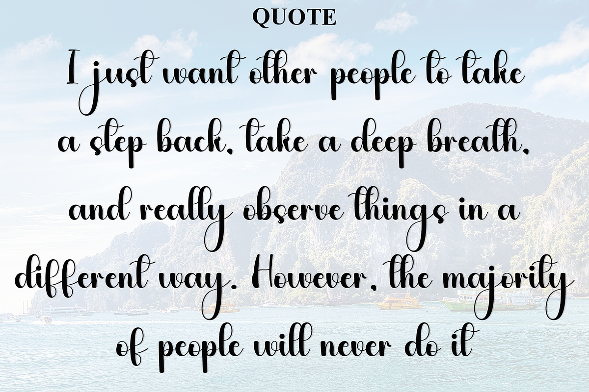 Collage Style, a Handwritten Font by FreshTypeINK (Photo 7 of 8)