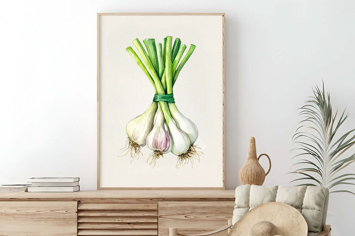 Watercolor Farmer's Market Clipart, an Illustration by Craft Nest (Photo 7 of 9)