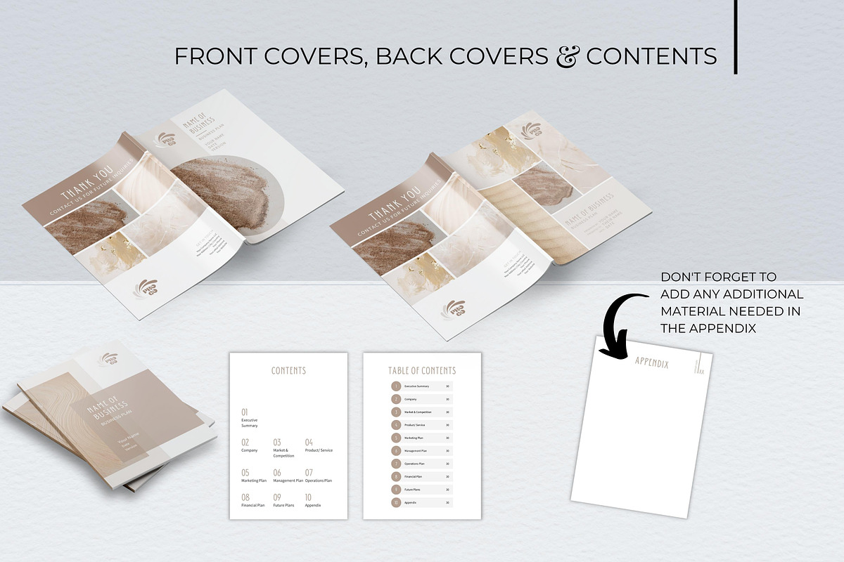 Professional Business Plan Template, a Magazine Template by B2 Studio (Photo 6 of 11)