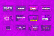Zion Social Media Pack, a Social Media Template by Rodney Truitt Jr (Thumbnail 3 of 5)
