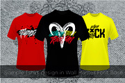 Wall Hunters | Graffiti Tag Fonts UP, a Blackletter Font by JFK Juan Jeje (Thumbnail 7 of 8)