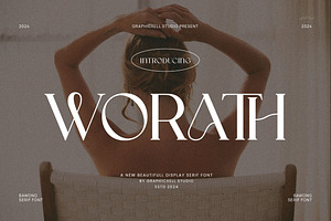 Worath Elegant Serif Font Typeface