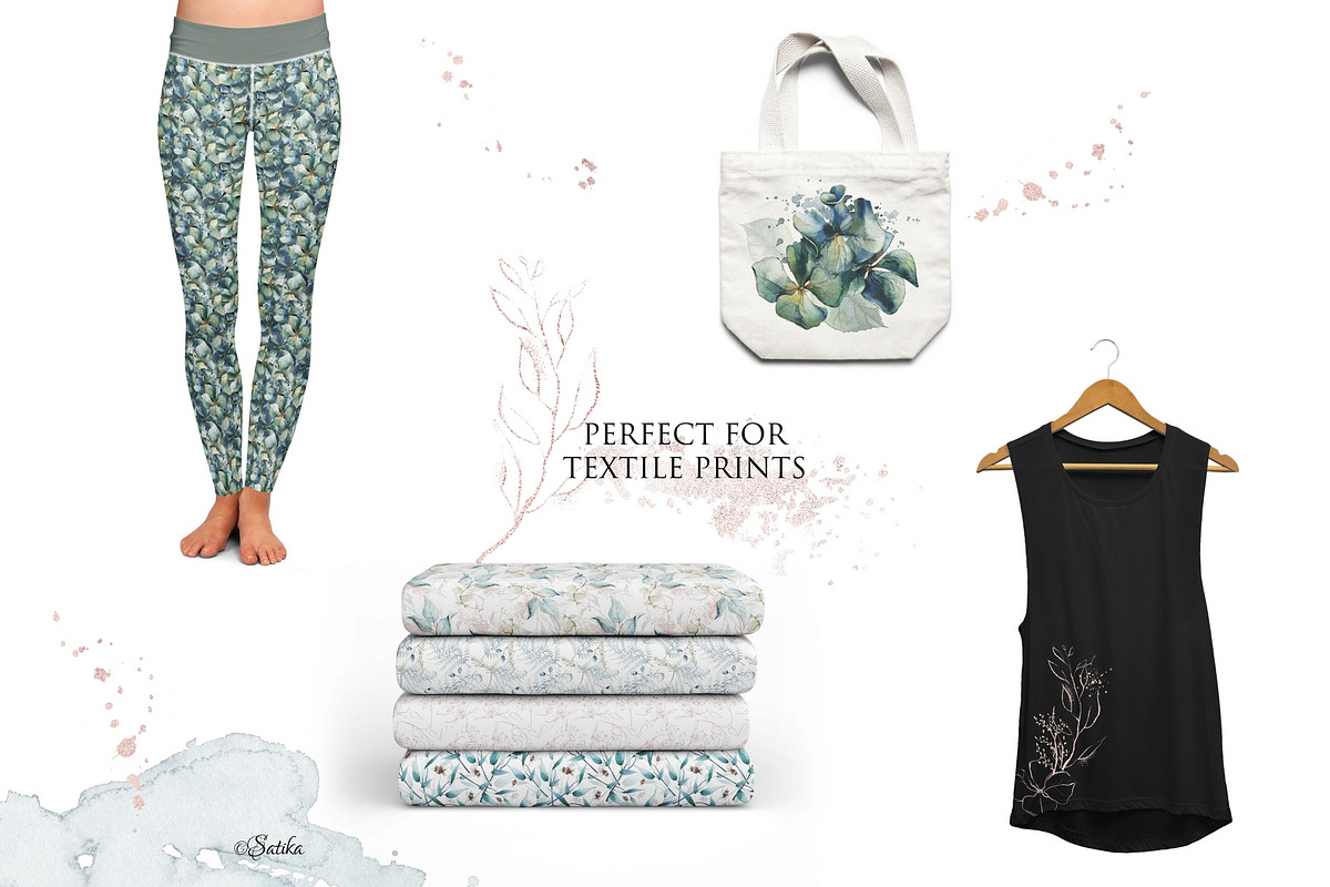 Dreamy Nature -watercolor collection, a Decorative Illustration by Khrys.art (Photo 11 of 16)