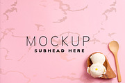 Ice Cream Background, a Cups & Container Mockup by YuMyart (Thumbnail 2 of 6)