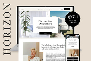 Real Estate Squarespace Template