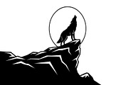 40 Wolf Moon Silhouette Vector Bundl, an Illustration by Amazin_art (Thumbnail 12 of 41)