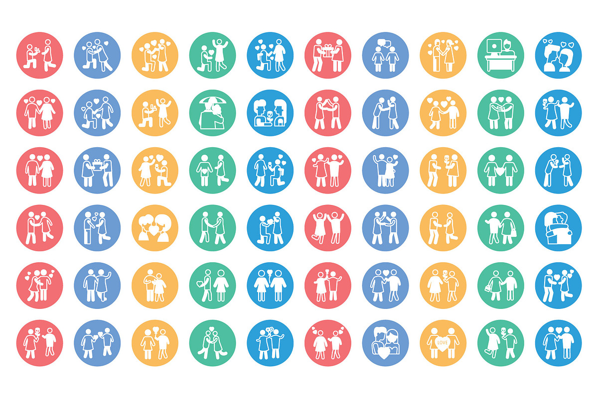 Love Story Vector Icons Pack, an Icon by Vector Portal (Photo 5 of 5)