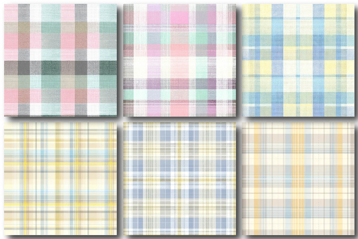 Spring Plaid Patterns, an Illustration by DreamPrint404 (Photo 2 of 4)