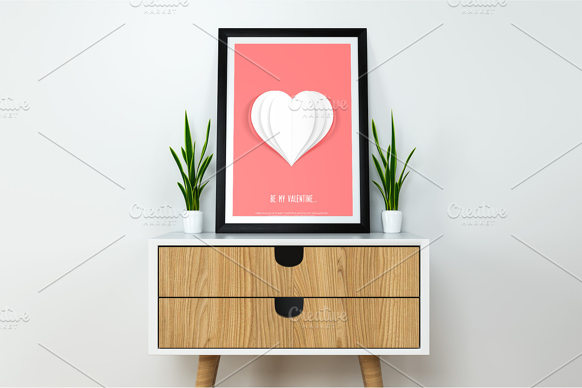 Valentine's Day greeting cards, a Background Graphic by ExpressShop (Photo 3 of 4)