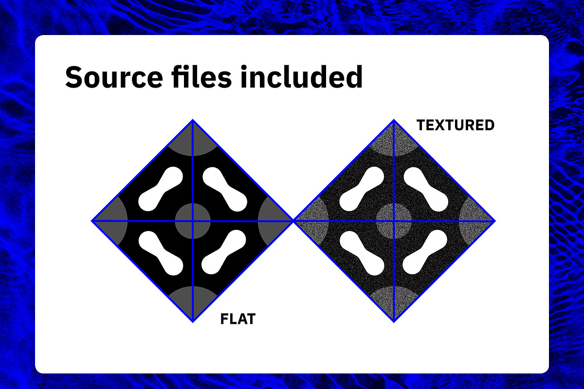 Resonance - Geometric Patterns, a Pattern Graphic by Formelier (Photo 4 of 8)