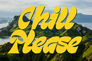 Lulu Script, a Script Font by maghrib (Thumbnail 5 of 5)