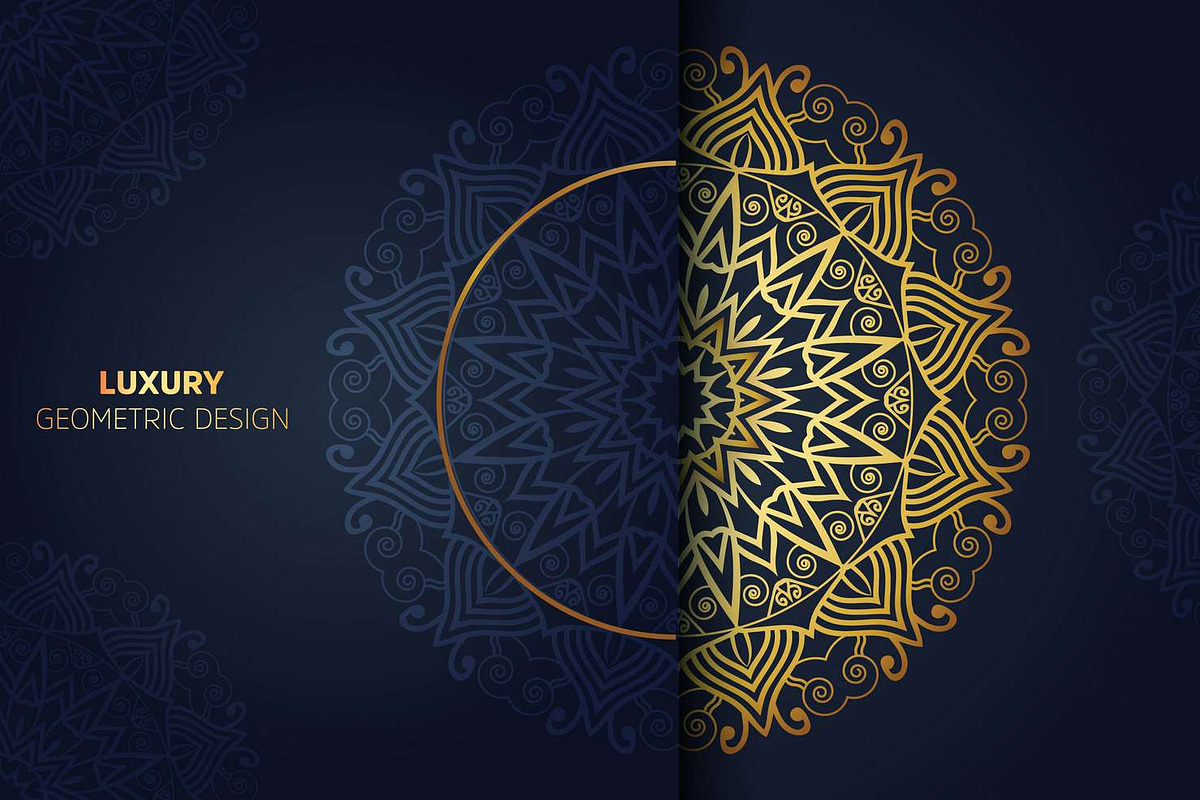 560+ Mandala Design Mega Collection, a Decorative Illustration by NJ Himel (Photo 174 of 289)