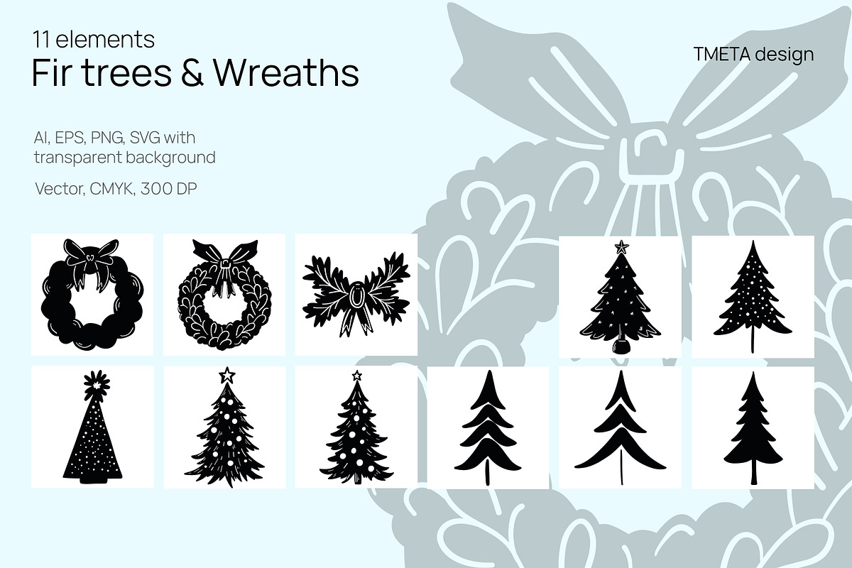 Winter Wonderland | Vector Bundle, a Seasonal Illustration by TMETA design (Photo 10 of 19)