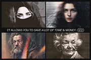 12 Photo Effect Templates, a Layer Style Add-On by iDoodle Studio (Thumbnail 5 of 6)