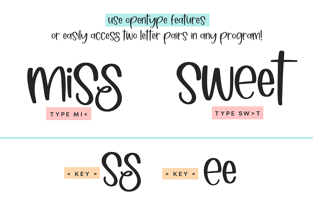 Possibly | Quirky Handwritten Font, a Font by KA Designs (Photo 9 of 9)